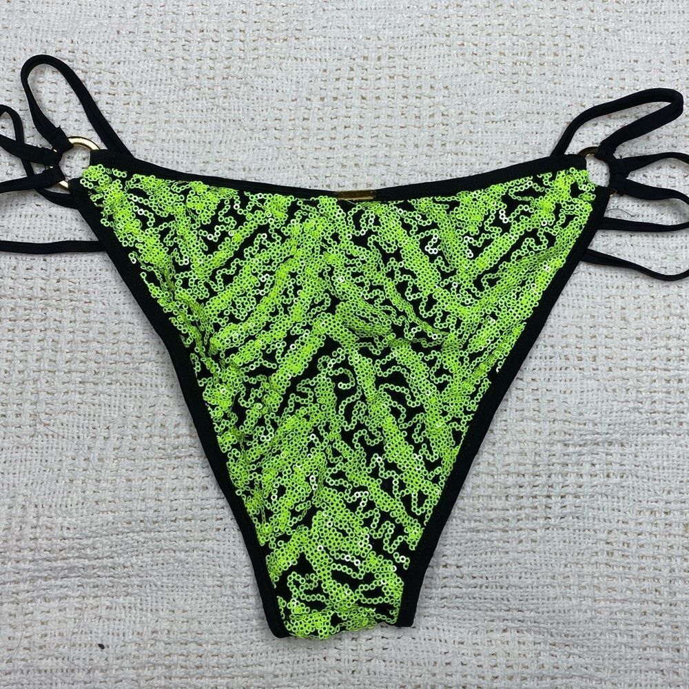 Beach Bunny Mystic Shine Sequin Bikini Bottom‎ - Picture 6 of 8